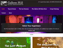 Tablet Screenshot of gallowshillsalem.com